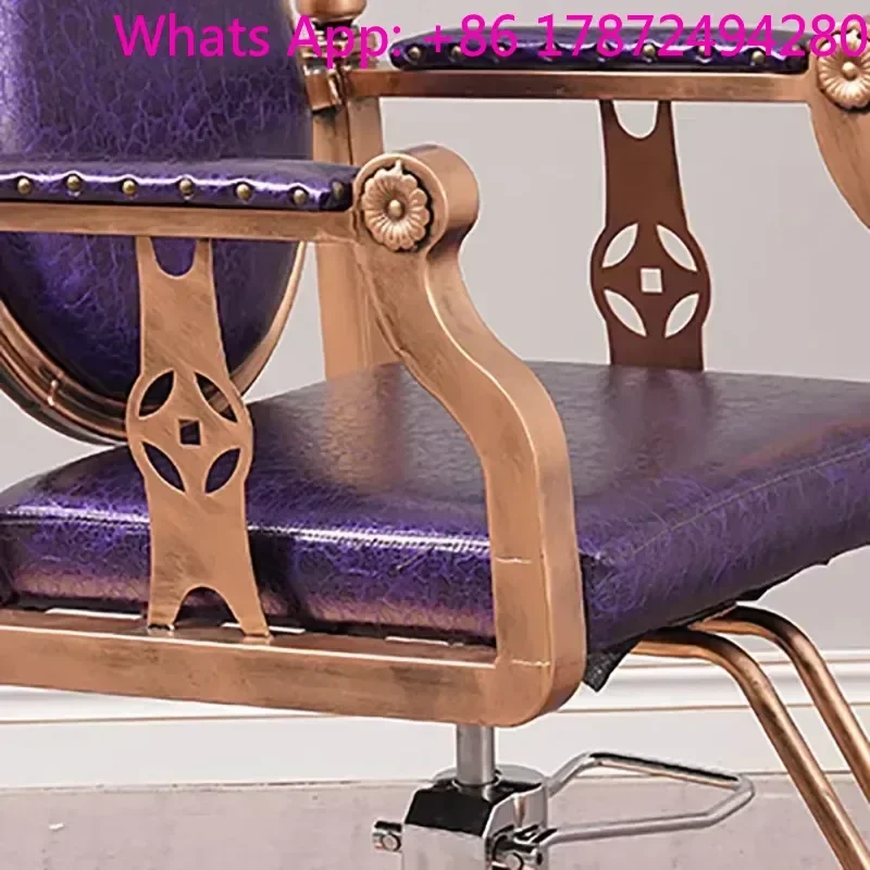 High Performance Chair Beauty Simple Personalized Nordic Hairdresser Chair Comfortable Salon Kapperstoel Hair Furniture