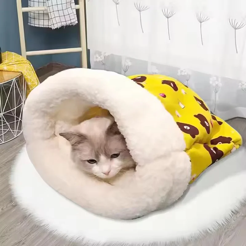 Thumbnail 4 - #21 Enclosed Cat Cave Beds Deals & Discounts