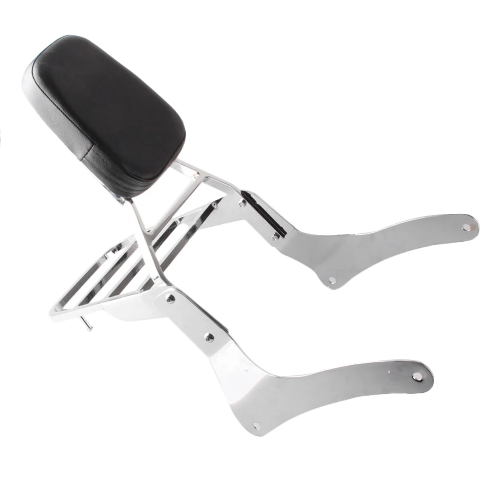 For Kawasaki Vulcan VN900 Classic 1996-2012 Rear Passenger Backrest Sissy Bar Luggage Rack Chrome Alloy Motorcycle Accessories