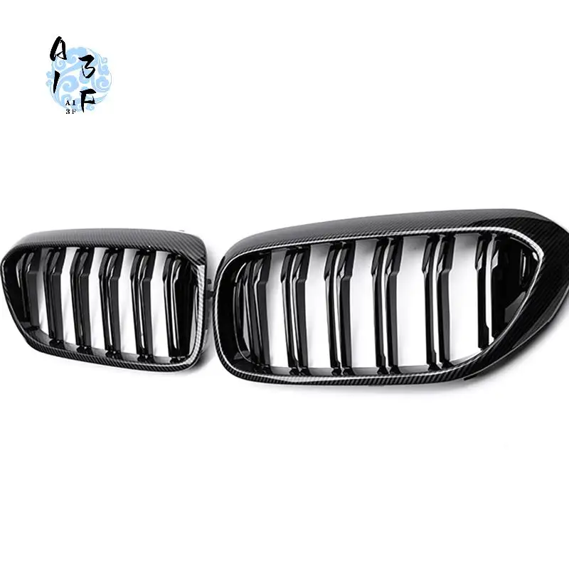 

A13F-автомобильный передний бампер, гоночная решетка, двойная решетка для почек для BMW 5 серии G30 G31 520I 530I 540I M5 2017-2020
