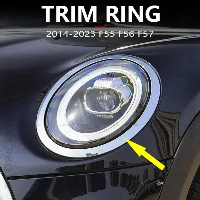 

for 2014-2023 F55 F56 F57 BMW Mini Cooper Headlight Taillight Cover Trim Ring 51137300631 63217464171 51712355791 51712285495