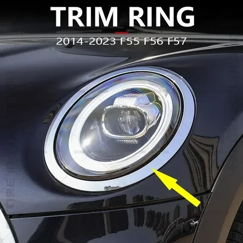 Para 2014-2023 F55 F56 F57 BMW Mini Cooper faro cubierta de luz trasera anillo embellecedor 51137300631 63217464171 51712355791 51712285495