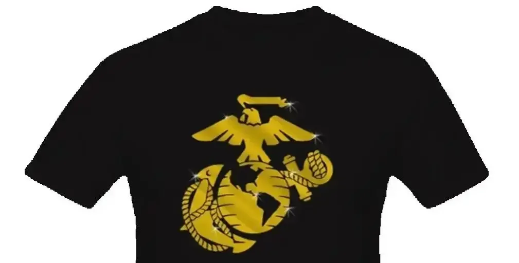 

U.S Marines Corps Eagle Anchor Earth Badge T-Shirt. Summer Cotton O-Neck Short Sleeve Mens T Shirt New S-3XL