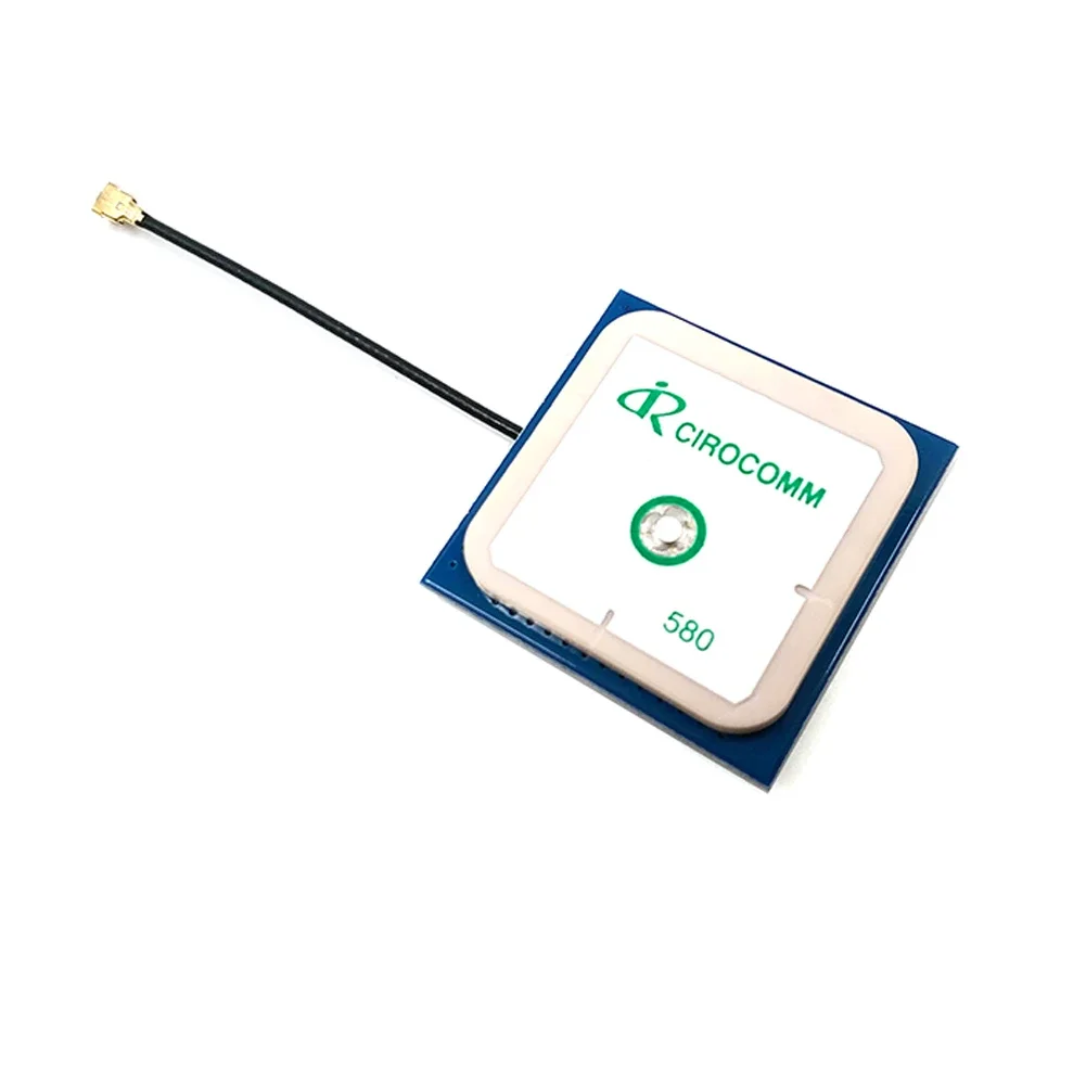 Beitian BT-580 Cirocomm GPS Antenna attiva Antenna interna 32db Antenna ceramica ad alto guadagno SIM808 1575.42MHZ 50Ω 25*25*5mm
