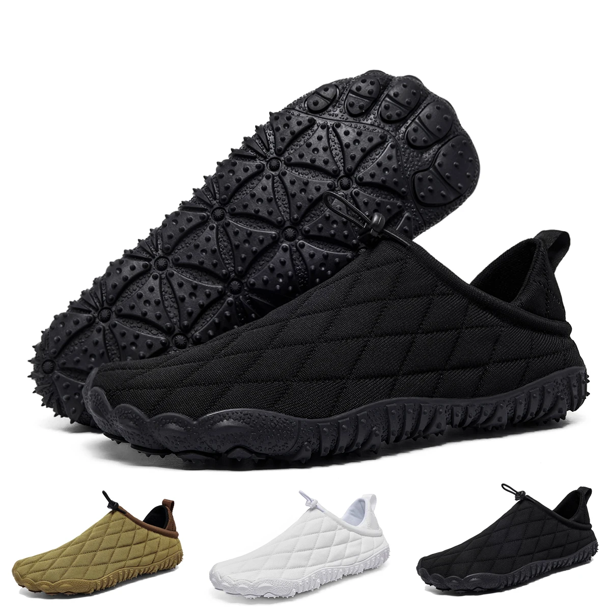 

Unisex Barefoot Shoes for Men Women Wide Toe Beach Walking Sneakers Zero Drop Outdoor Elastic Band Running Shoes