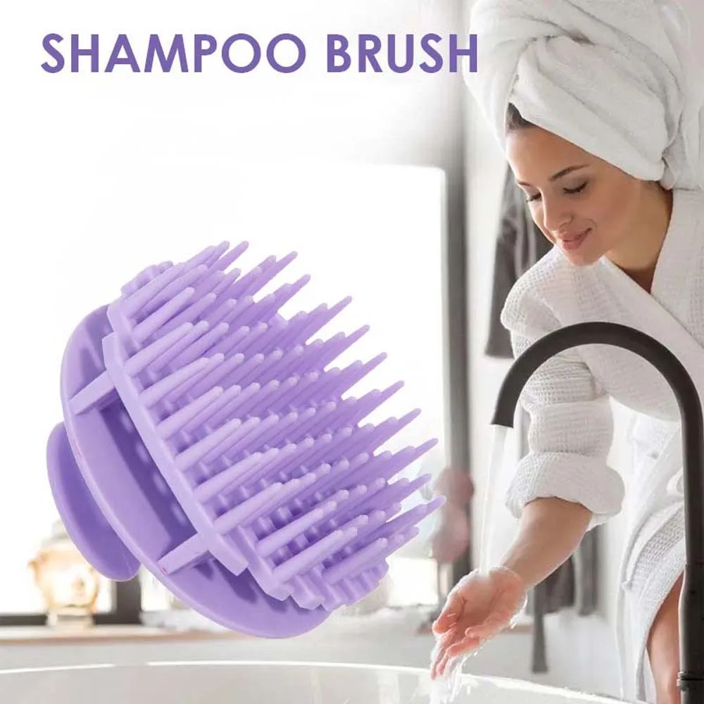 

Hollowing Out Brush Head Shampoo Brush Hair Care Tool Body Brush Scalp Massage Brush Shower Exfoliator Head Washing Brush