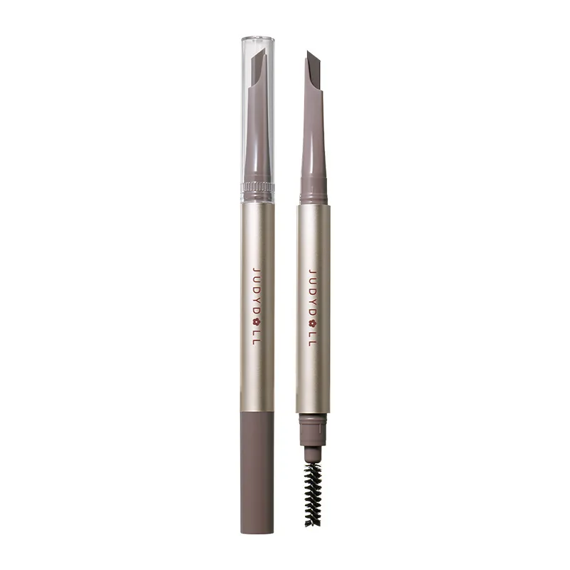 Judydoll Dual-Ended Fine Eyebrow Pencil, Automatic Eyebrow Gel, Natural, Long-Lasting, Smooth Eye Makeup