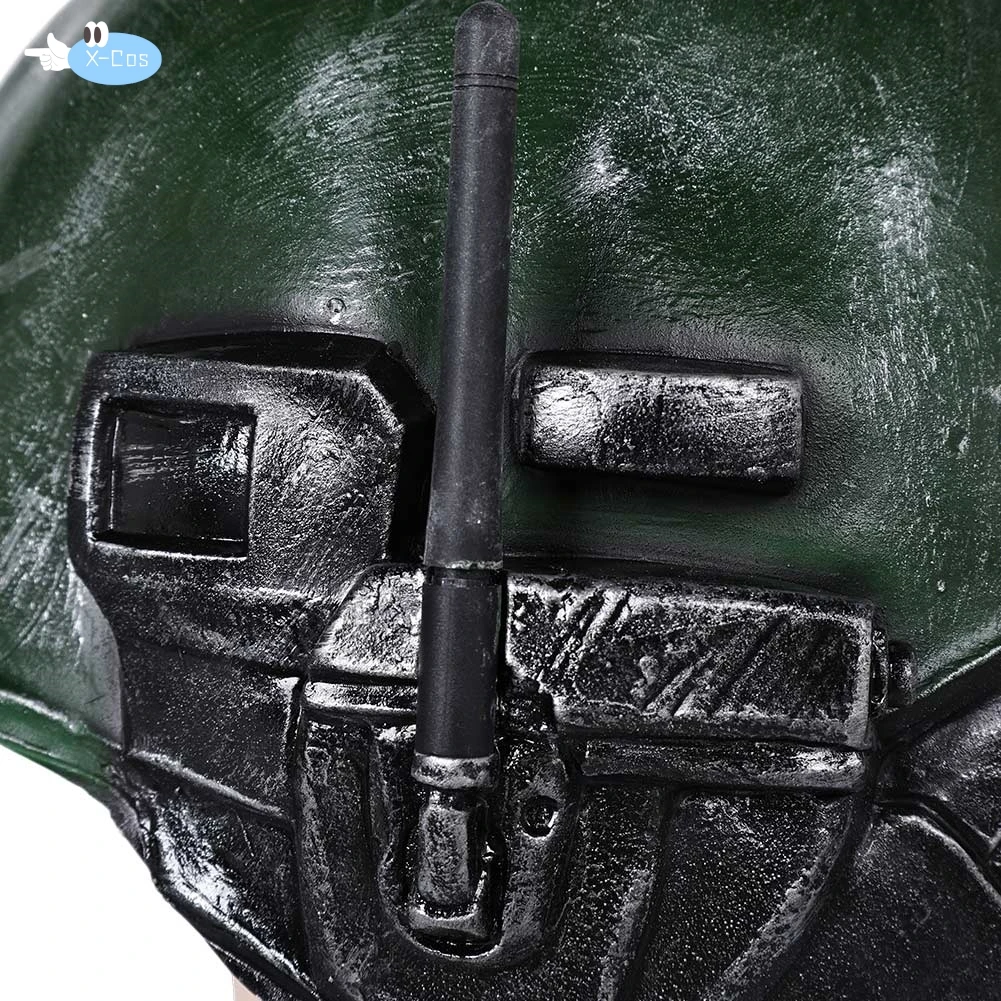 جنود تأثيري قناع خوذة زي الملحقات التلفزيون الخريف تأثيري خارج اللاتكس القبعات للجنسين الكبار هالوين لعب الأدوار البدلة الدعائم