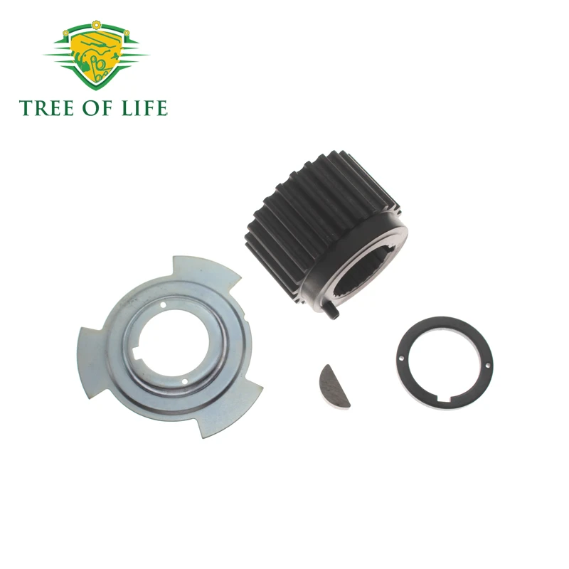 A Set Crankshaft Gear Blade Seal key For Mitsubishi Pajero Montero Nativa Sport L200 Triton Galant Eclipse MD184894 MD309036