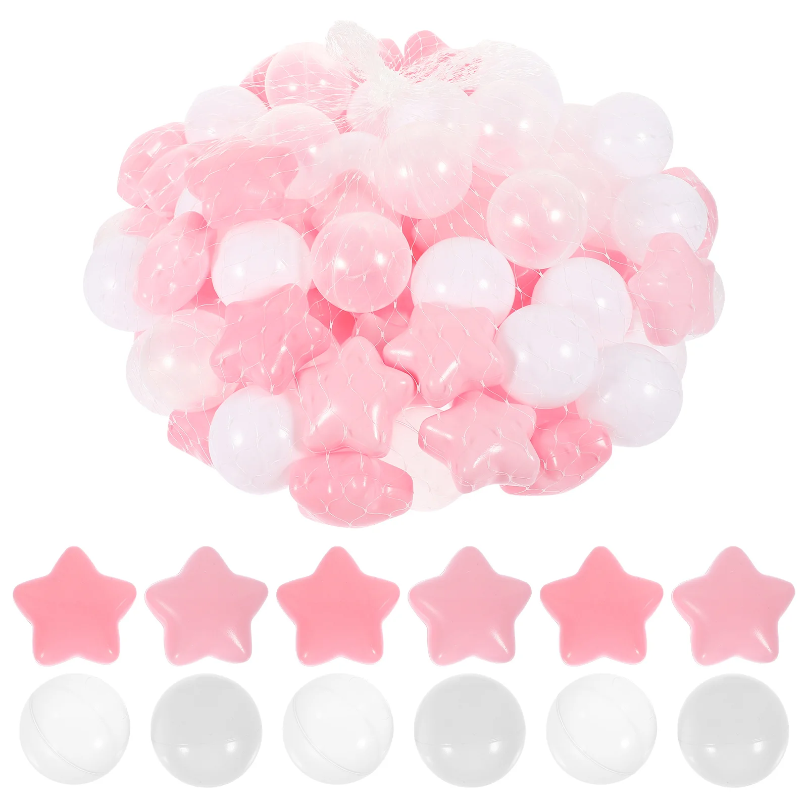 Palline rotonde sicure in plastica morbida da 100 pezzi per piscine da gioco con palline, piscine e tende da nuoto, palline oceaniche a forma rotonda