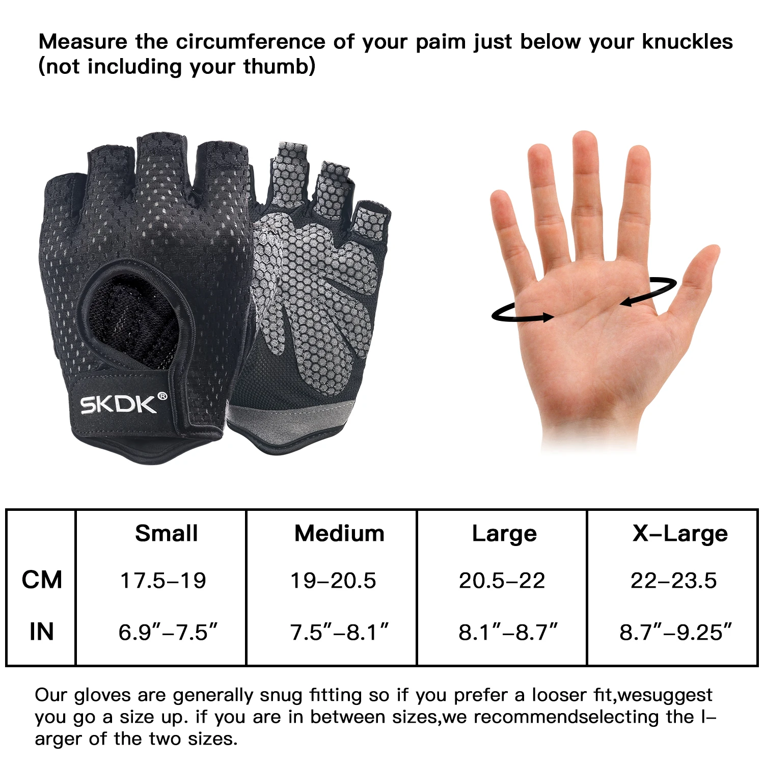 SKDK Gym Gloves Weightlifting Workout Dumbbell Crossfit Bodybuilding Accessorie Breathable Fitness Gloves Silicone Palm Hollow