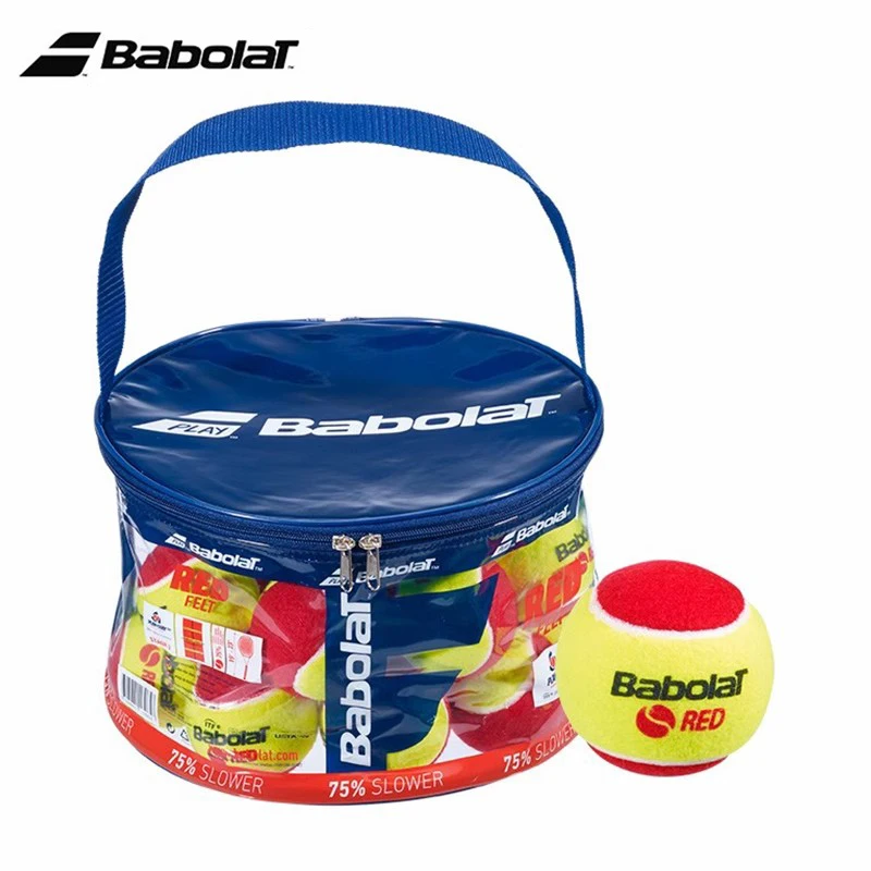 Babolat Official Tennis Ball for Beginner Training Children's and Youth Tennis Can Bag 3/24/36Pcs