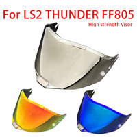 FF805 Visors For LS2 FF805 THUNDER Motorcycle Helmet Visor Visors Motorcycle helmet accessories Electroplated helmet visor