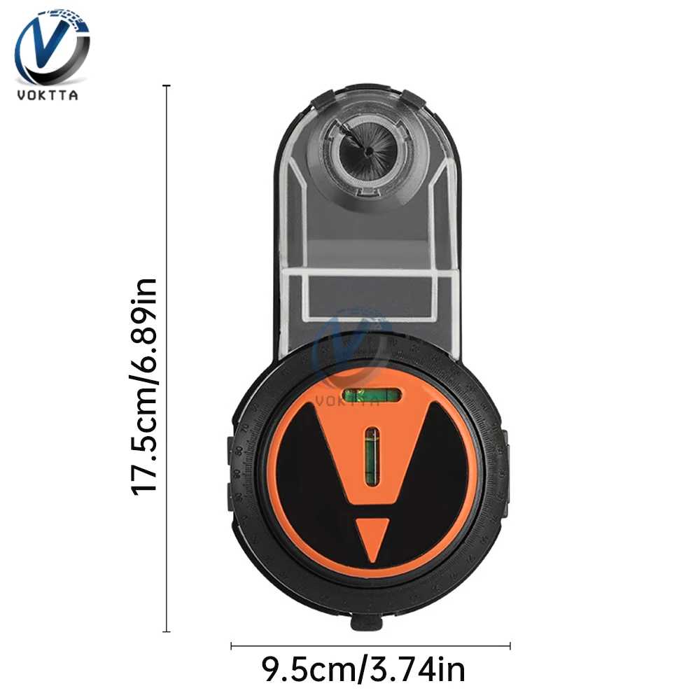 Mini poziom lasera 2 w 1 360 °   Elektryczny odpylacz do wiercenia ściennego Uniwersalna przyssawka próżniowa Wiercenie liniowe Laserowe narzędzie