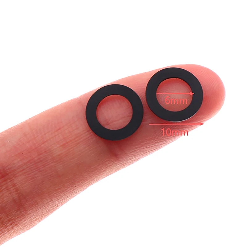 10Pcs HO Ratio 1:87 Train Model Wheel Rubber Ring Universal Accessories Anti Slip Sleeve Insulation Ring