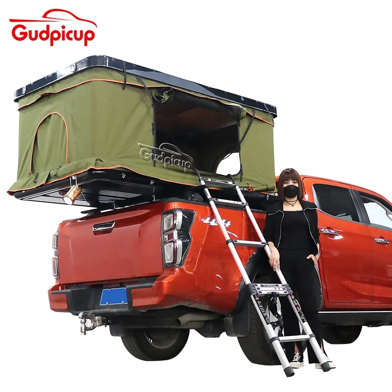 

Pick up folding car cover tent rooftop car rear top tent for toyotas hilux hardtop gwm poer