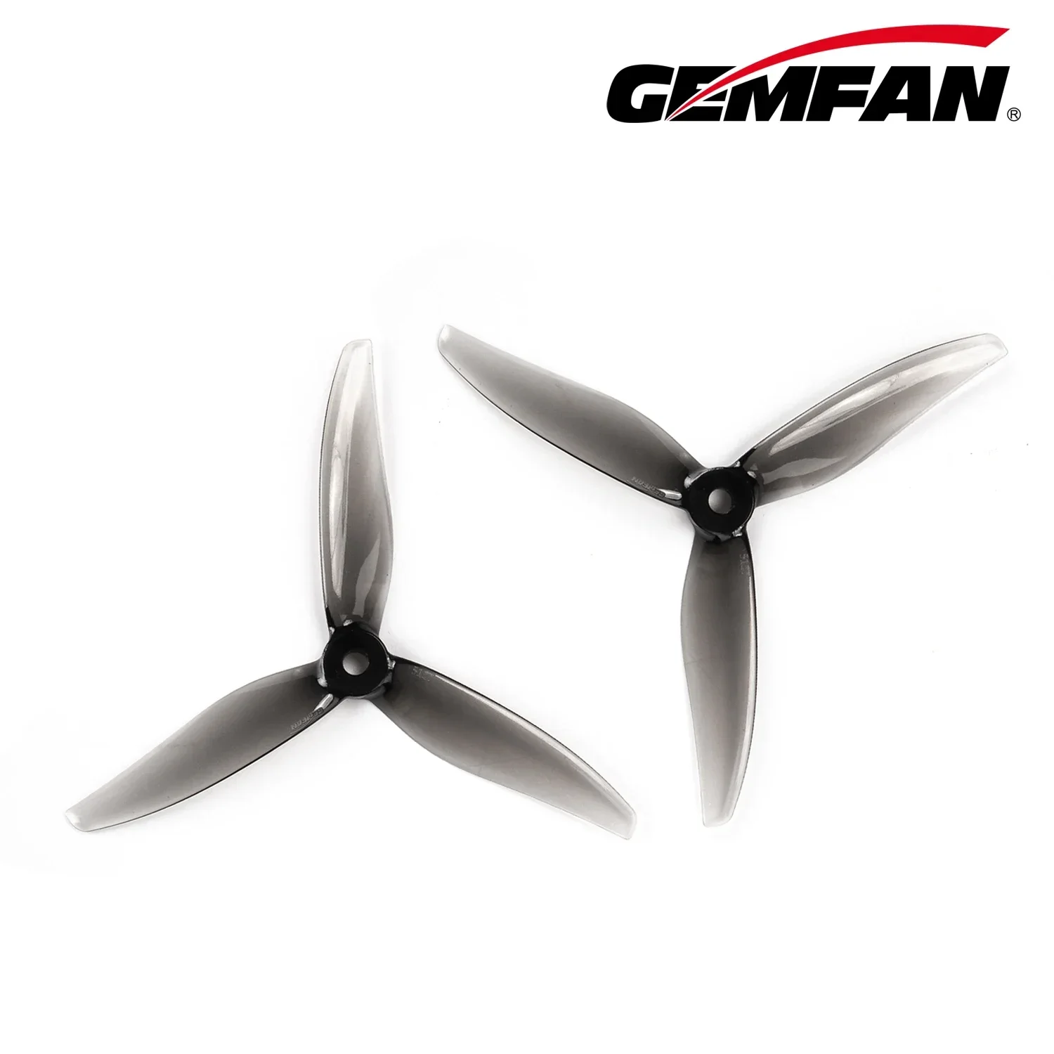 10 Paar (10CW + 10CCW) Gemfan Hurricane 5127 5,1 x 2,7 x 3 3-Blatt-Propeller (zufällige Farbe)