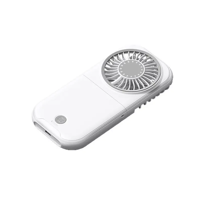

TCF-X30 USB Small Fan Outdoor Portable Handheld Fan Ultra-Quiet Slim Folding Fan Mini Desktop Fan White