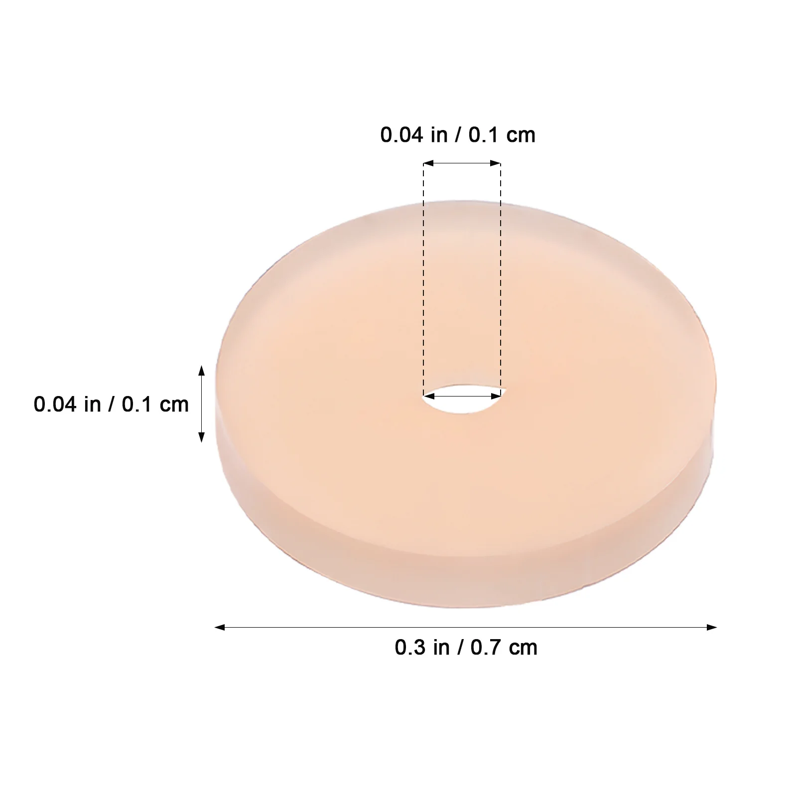 20 قطعة القرط سيليكون ظهورهم سدادة الأذن ترصيع منصات الأذن ترصيع ظهورهم منصات سيليكون ثقب القرص ثقب القرص #3