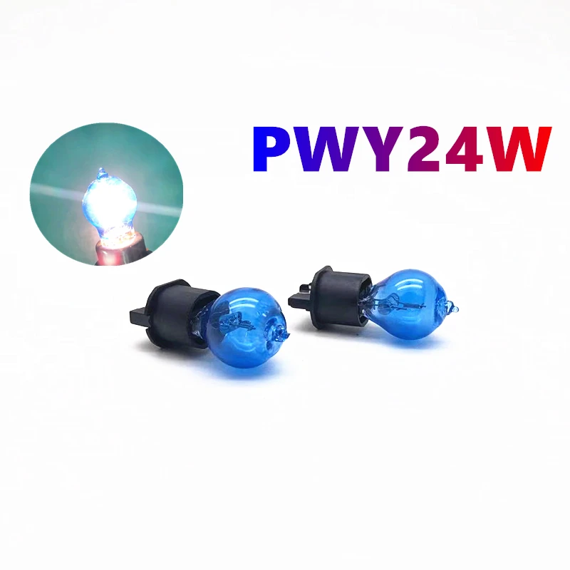 

2Pcs PWY24W Auto Halogen Bulb Lamp Bulb white light For Audi A3 A4 A5 VW CC Golf MK7 Daytime Running Lights DRL DHO 12V/24W