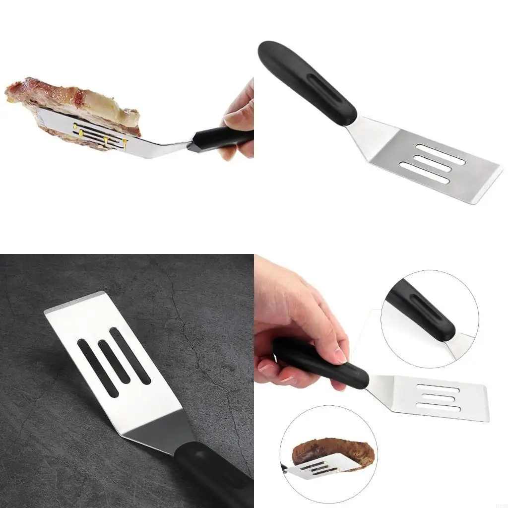 F19B Metal Turner for Serving and Flipping Beefsteaks Spatulas Tool Cooking Utensils