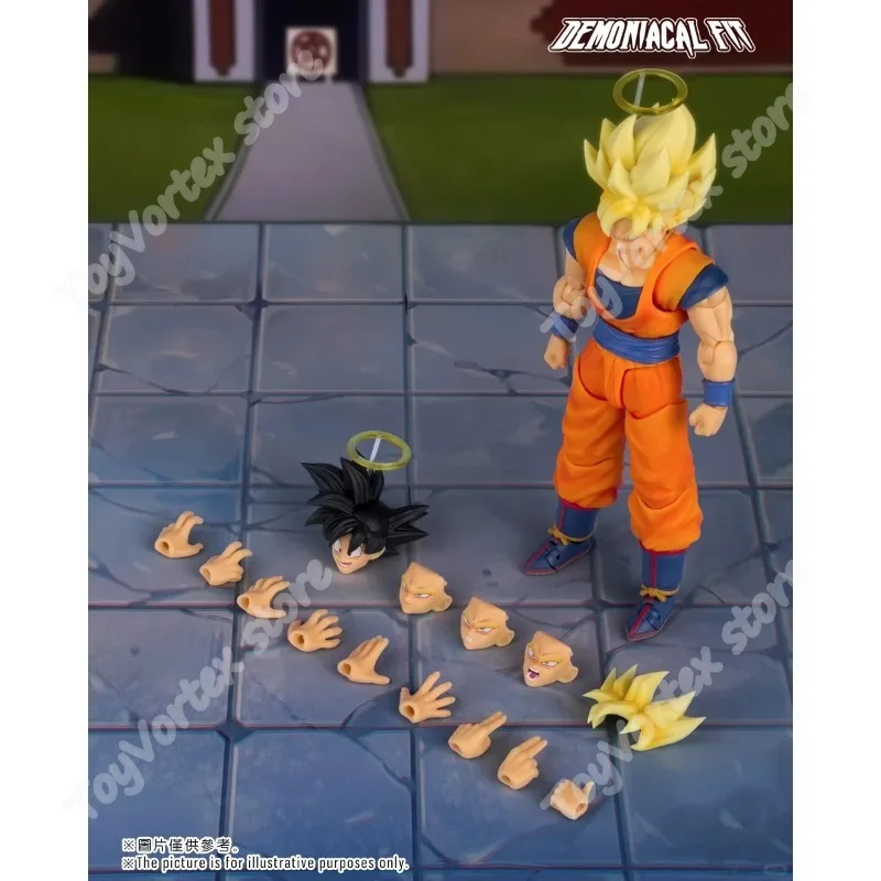 Demoniacal Fit Dragon Ball Super Saiyan Goku Action Figure 3.0 Body Martialist Forever العودة من Beyond Figurine Model