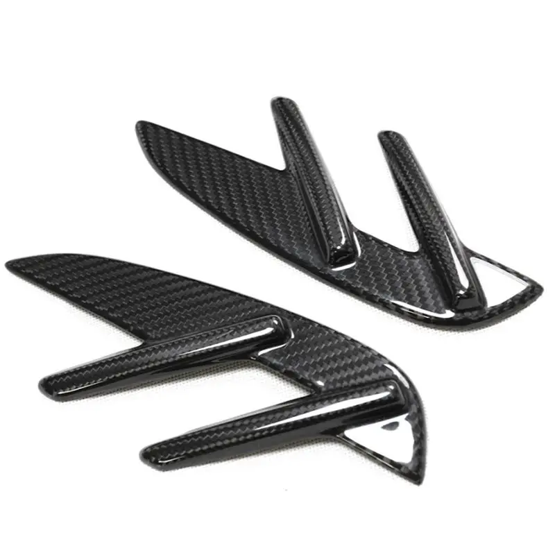 

Dry Carbon Fiber Spoiler Styling Trim Kit Front Side Cheek Fender For BMW G80 M3 Coupe Models 2021 2022 2023 2024