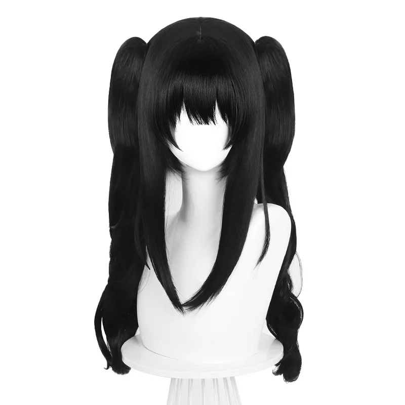 Kurobe Nanoka شعر مستعار تأثيري أنيمي لعبة السحرية فتاة الشعر هالوين حفلة الدعامة القبعات #5