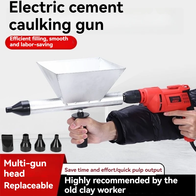 Multi-Purpose Mortar & Cement Grouting Gun, Ideal for Door, Window & Anti-theft Door Filling
