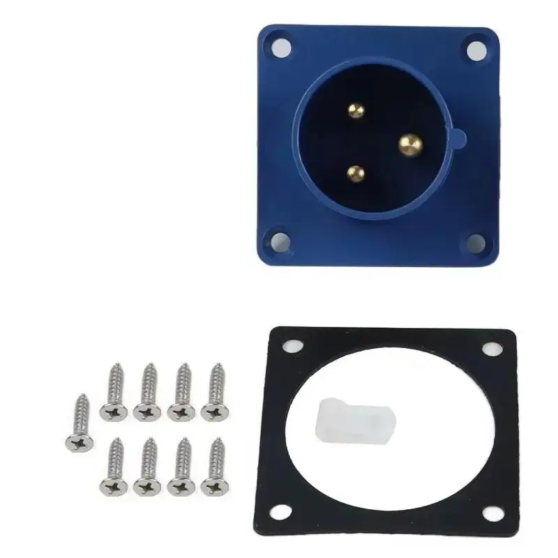 

RV Modification Accessories 16A/23A External Socket Waterproof Socket For External Power Input Sockets For Campers, Trailers