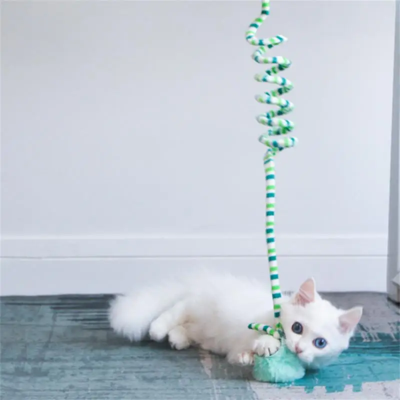 Simulation Cat Toy For Kitten Playing With Bell Funny New Hanging Door Cat Hanging Toy Interactive Cat Automatic Toy Supplies