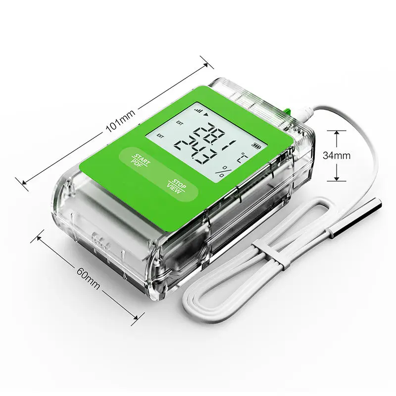 High Quality 4G Temperature And Humidity Data Logger With External Probe Email Sms App Alert