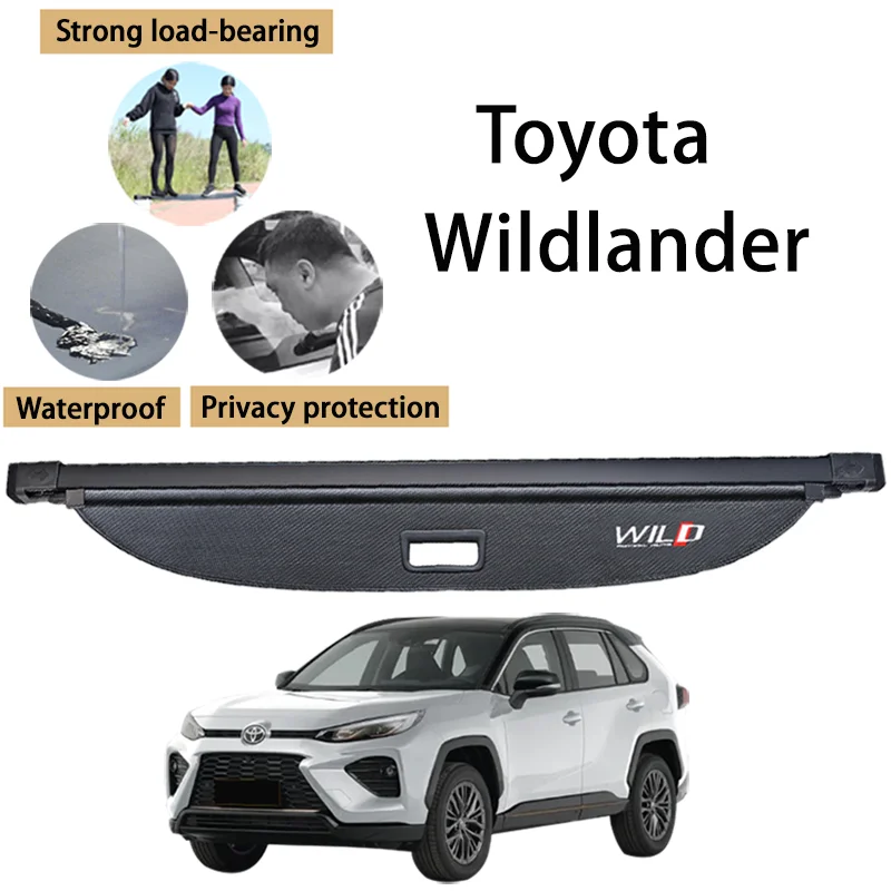 

For Toyota Wildlander Privacy Screen Security Tonneau Cover Waterproof Retractable Cargo Cover Trunk cars accessories interior