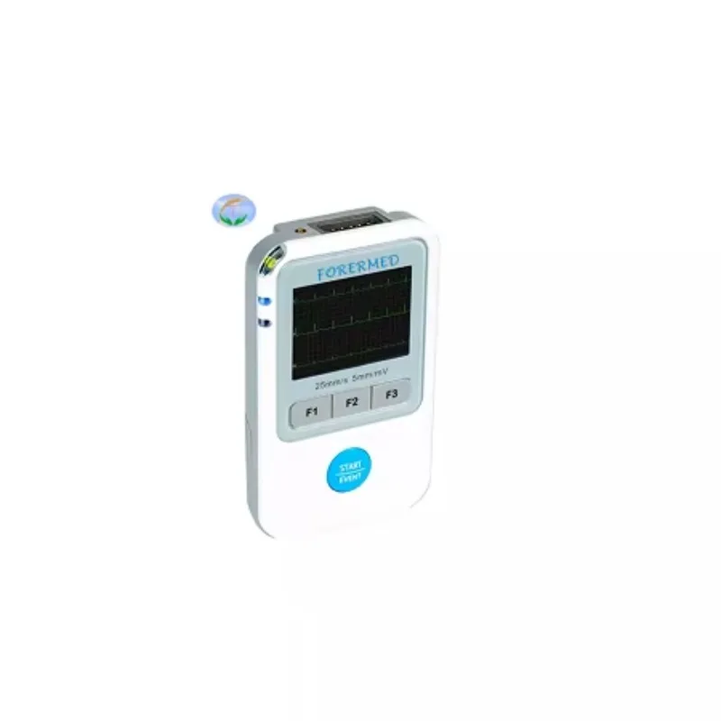 YJ-H12C-plus Mejor precio Pantalla OLEO Grabadora portátil Ecg/ekg de 24 horas Holter dinámico Ecg 12 canales 3 canales Holter Ecg