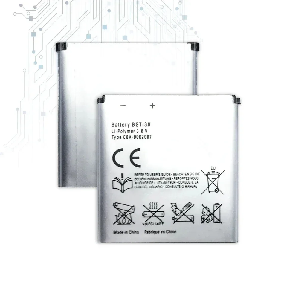 Battery For Sony Ericsson BST-33 BST-38 BST-37 BST-36 BST-39