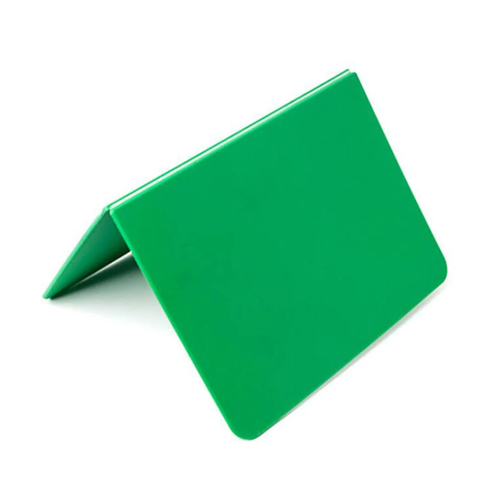 

2pcs Folding Cutting Board Plastic Portable Non-Slip Chopping Block For Kitchen Home Restaurant Use White Green