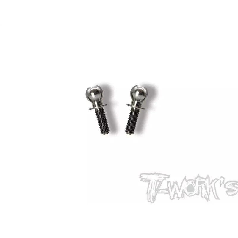 Original T works TP-132B 64 Titanium Mugen MTC2 Ballstud 6x4mm/6mm/8mm ( 2pcs.) Professional Rc part