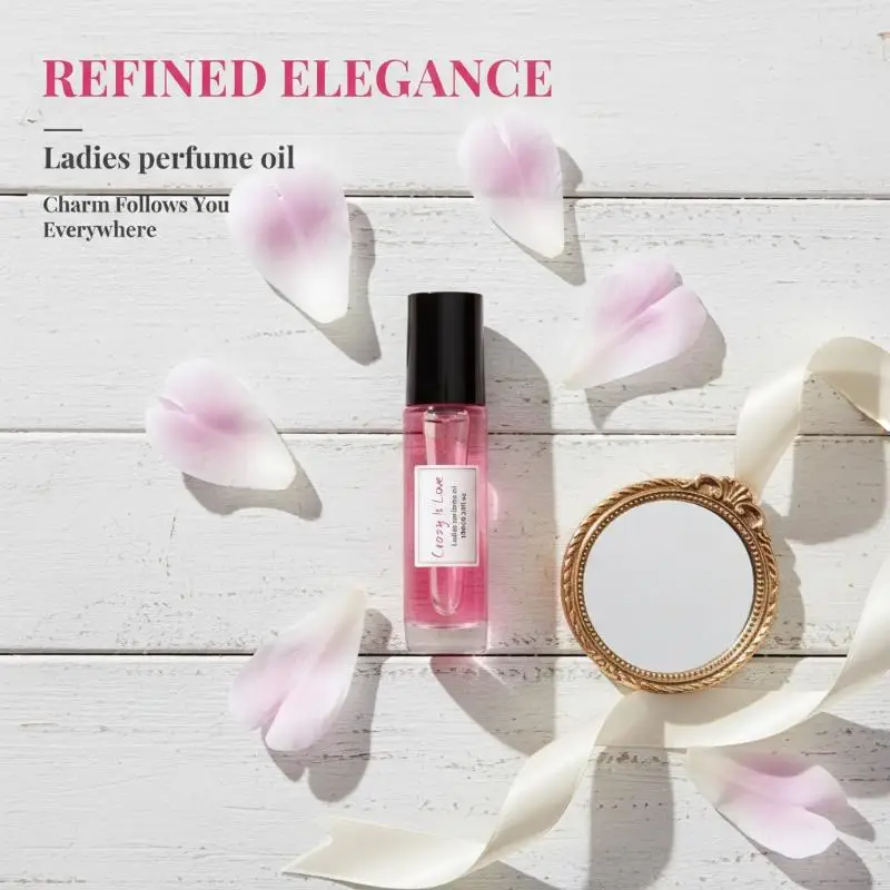 

Женский роликовый парфюм: уникальный, очаровательный, легкий и стойкий цветочный аромат, сладкий, нежный запах.