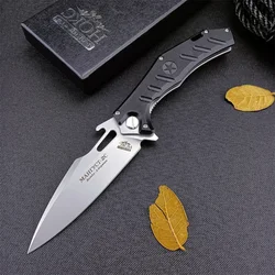 HOKC Russian Mangust-2C Folding Pocket Knife D2 Blade G10 Handle Outdoor Camping Hunting Knives Survival Tactical EDC Tools