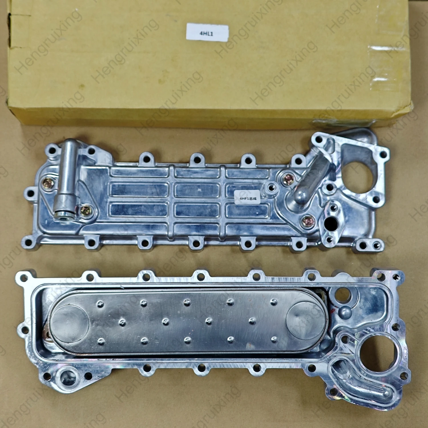 

Diesel Engine Parts Oil Cooler Cover Assy for 4HL1 NPR 8-97385200-0 8973852000 8-97385-200-0