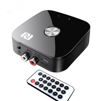 T68 Bluetooth 5.3 Audio Receiver NFC 3.5mm AUX RCA Stereo Wireless Adapter USB U-Disk HIFI Lossless Music For Car Kit Speaker