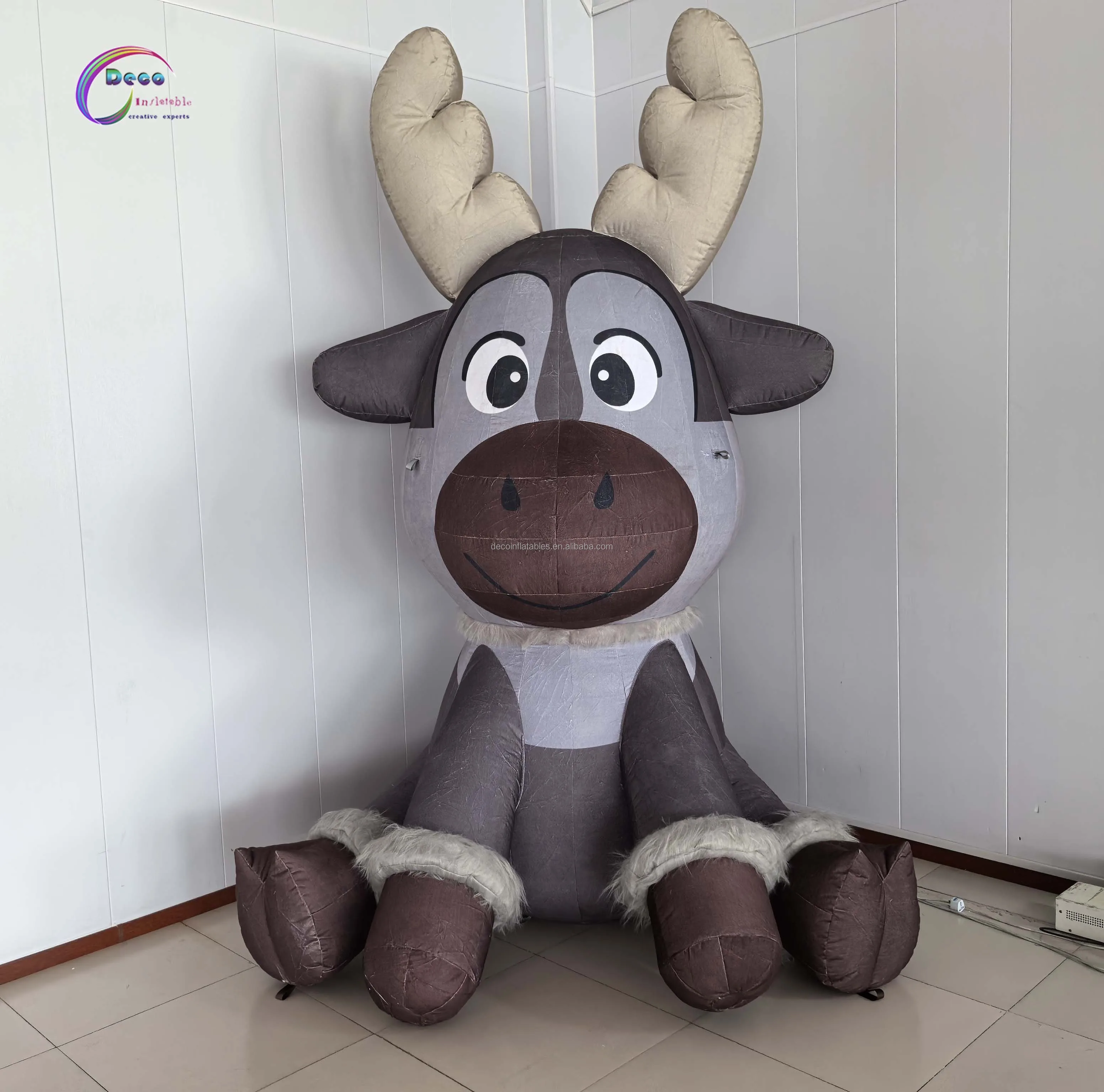 

Custom Inflatable Christmas Moose/Holiday Decoration Inflatable Cartoon Deer For Christmas