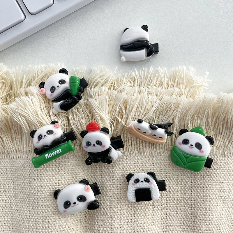 

8Pcs Cartoon Cute Panda Hairpin For Women Girls Exquisite Side Clip Hair Accessories Gifts