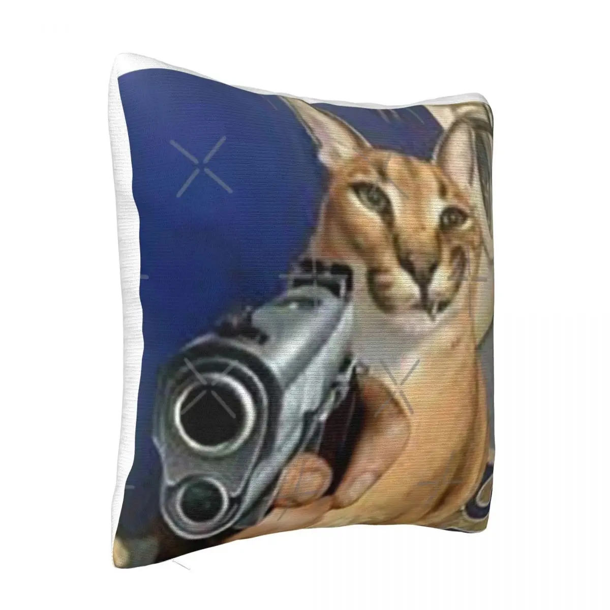 Big Floppa Gangsta Headboards Ornamental Pillows 45X45 Cushions Cover Pillow Case Pillow Cover