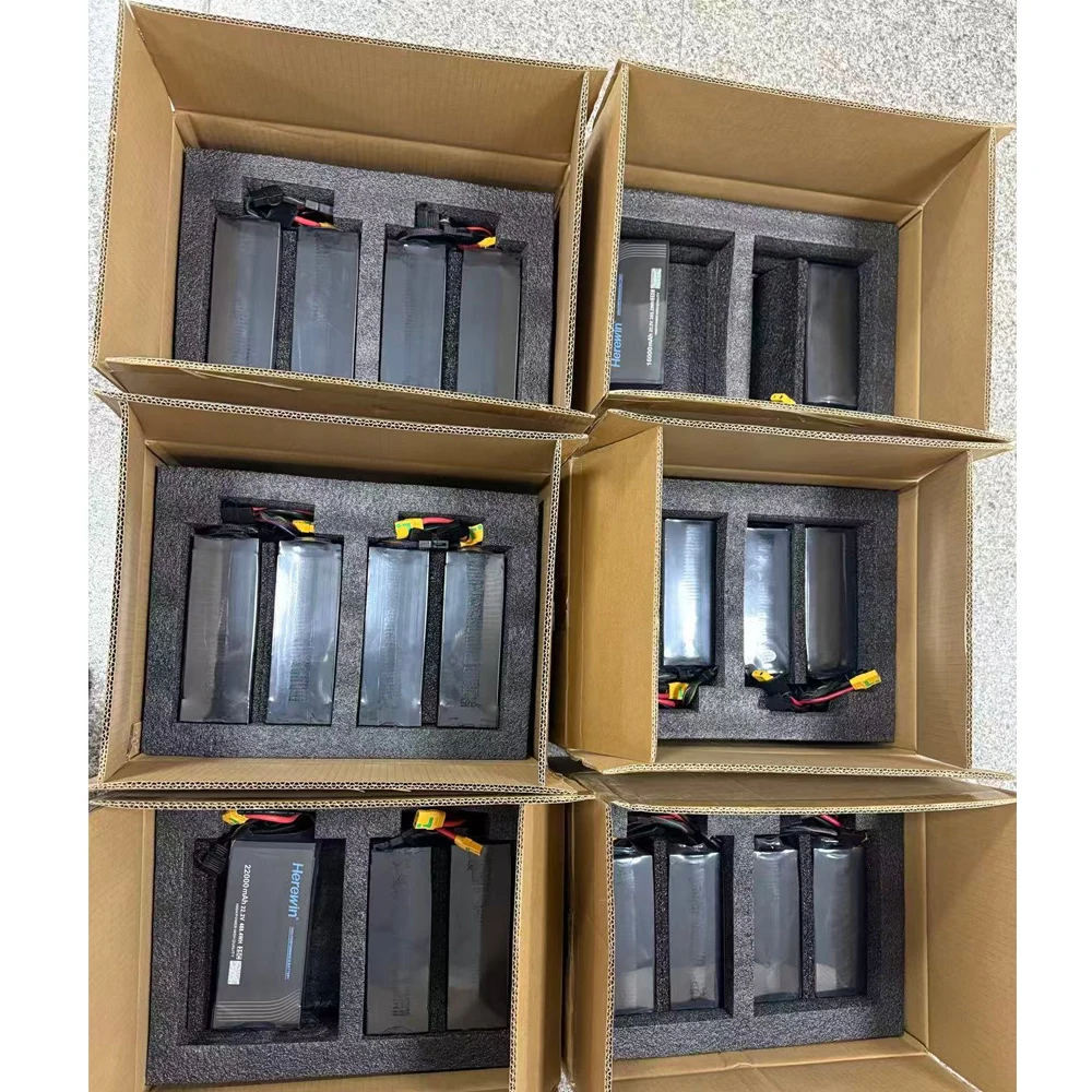 Original Herewin 22.2V 488.4WH 6S 25C 16000MAH 22000MAH Battery Agricultural Plant Protection Drone Battery