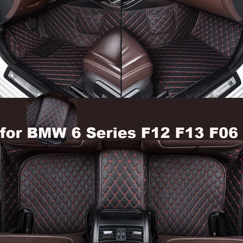 

Car Floor Mats for BMW 6 Series F12 F13 F06 (4door) 2011-2018 Accessories Customized Auto Carpets