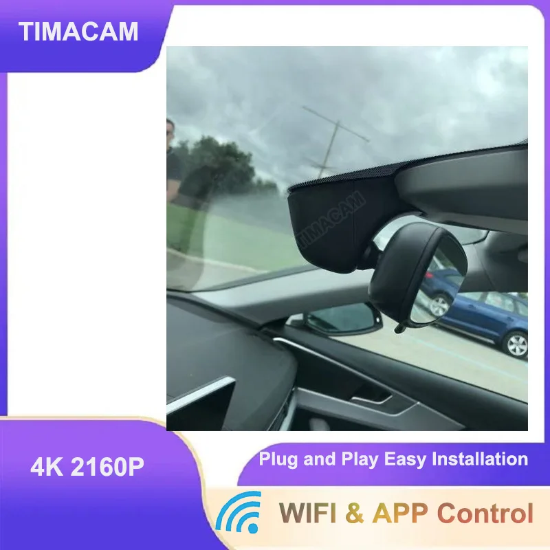 

Plug and Play For CARDVR 4K 2160P Wifi for Audi q5 q7 q3 q8 q4 s3 8v s5 b9 s4 b8 tt rs a3 8v 8p a4 b8 b9 a5 a6 c7 a7 2004-2025