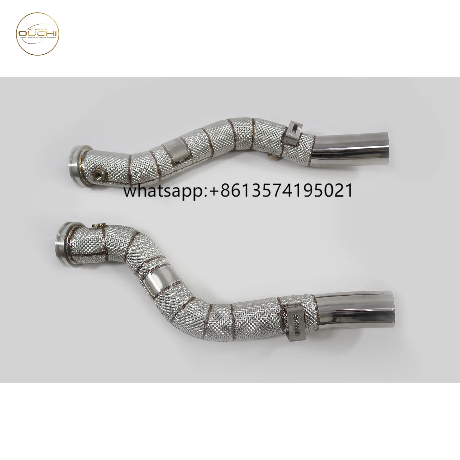 

OUCHI Exhaust Downpipe for Maserati Quattroporte GTS 3.8T Auto Performance Pipes Exhaust System Car Accessories
