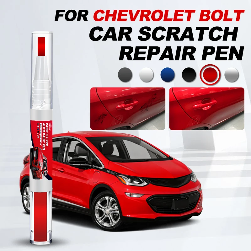 

Car Tool Accessories For Chevrolet Bolt Paint Repair Pen Touch Up Scratch Remover DIY Auto Accessories Black White Silver Red