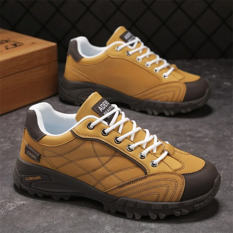 

Новая модная Лидер продаж, мужская походная обувь, походная обувь, дорожная альпинистская обувь, мужские уличные кроссовки, повседневная обувь из натуральной кожи